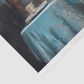 ラグジュアリーライオンカップルブルー結婚フローラズテーブル 薄葉紙 (詳細)