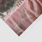 ラグジュアリーライオンバンケットピンクフローラテーブル 薄葉紙 (詳細)