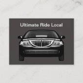 ラグジュアリーライドヘアリングタクシーカーサービス 名刺 (正面)