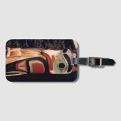 ラグジュアリーラゲージタグトーテムポールフォトデザイン ラゲッジタグ (正面横)