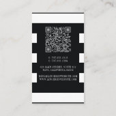 ラグジュアリーランジェリーブティックロゴ 名刺 (裏面)