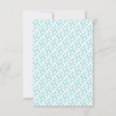 ラグジュアリーリトリート企業のイベントパーソナライズされた サンキューカード (裏面)