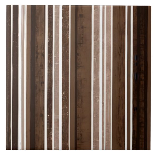 ラグジュアリーリネントレンディーブラウンホワイトテクスチャコレクション タイル (正面)