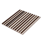 ラグジュアリーリネンモダンブラウンホワイトテクスチャコレクション タイル (側面)