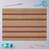 ラグジュアリーリネンモダンブルゴーニュ金ゴールドコレクション 薄葉紙 (クラフト)