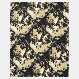 ラグジュアリーリーフ フリースブランケット