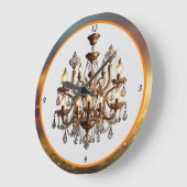 「ラグジュアリールック」 ラージ壁時計 (傾斜)