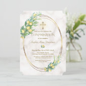 ラグジュアリーレモンブランチ金ゴールドクロス確認 招待状 (スタンド正面)