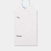 ラグジュアリーヴィンテージクリスマスギフトラベル ギフトタグ (裏面)