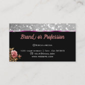 ラグジュアリーヴィンテージバラグリッタールミナンススターシック 名刺 (裏面)