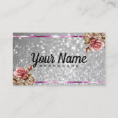 ラグジュアリーヴィンテージバラグリッタールミナンススターシック 名刺 (正面)