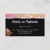 ラグジュアリーヴィンテージバラグリッタールミナンススターシック 名刺 (裏面)