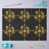 ラグジュアリー人気があるエレガントフローラコレクション 薄葉紙 (クラフト)