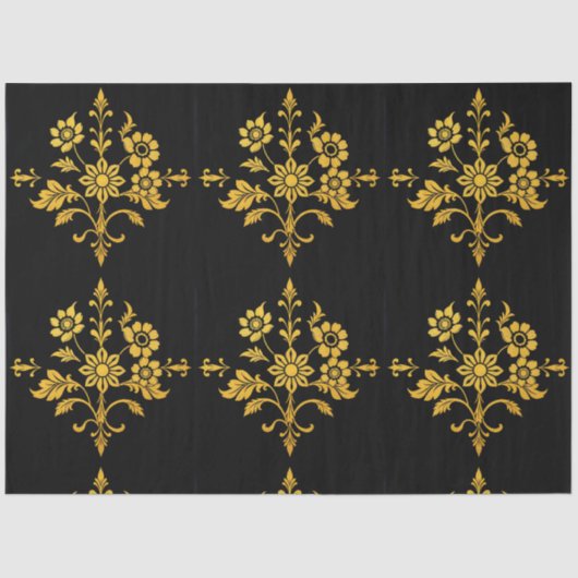 ラグジュアリー人気があるエレガントフローラコレクション 薄葉紙 (正面)