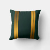 ラグジュアリー人気があるグリーン金ゴールドリネンテクスチャコレクション クッション (裏面)