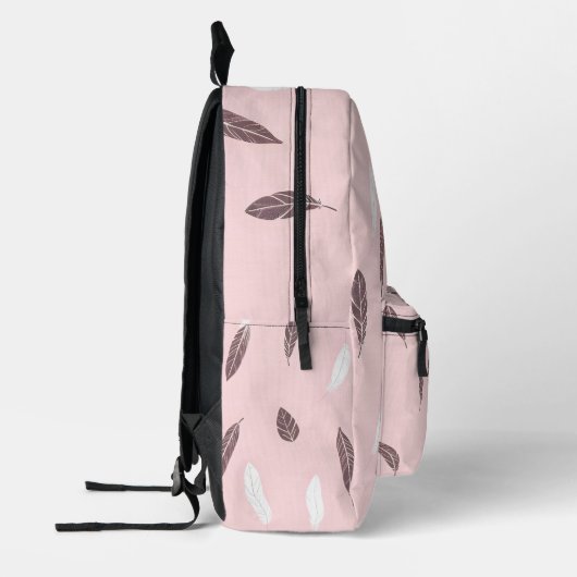 ラグジュアリー人気があるフェザーズボホコレクション プリントバックパック (左)