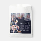 ラグジュアリー大人誕生日任意の年パーソナライズされた フェイバーバッグ (正面)