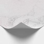 ラグジュアリー大理石バラグリッター ラッピングペーパー (角)