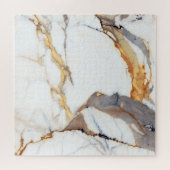ラグジュアリー大理石:黄金のテクスチイタリアンャ ジグソーパズル (横)