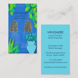 ラグジュアリー実在エスティエージェント不動産仲介業者プロパティマネージャ 名刺