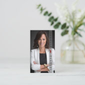 ラグジュアリー実在エステートエージェントフォトデザイン 名刺 (スタンド正面)