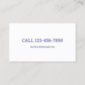 ラグジュアリー実在エステートエージェント不動産仲介業者 名刺 (裏面)