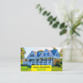 ラグジュアリー実在エステートエージェント(Create QR)不動産仲介業者 名刺 (スタンド正面)