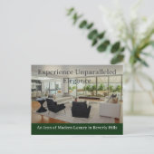 ラグジュアリー実在エテート ポストカード (スタンド正面)