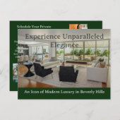 ラグジュアリー実在エテート ポストカード (正面/裏面)