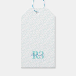 ラグジュアリー気にセルフウェルネスリトリート企業のイベント ギフトタグ