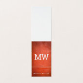 ラグジュアリー素晴らしレザー |ダブルステッチ 名刺 (外部フラット)