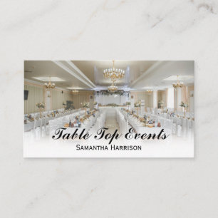 ラグジュアリー結婚ズイベント ケータリング宴会 名刺