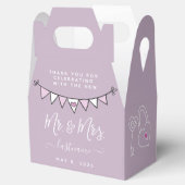 ラグジュアリー結婚式の引き出物お客様のための箱を優先 フェイバーボックス (オープン)