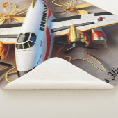 "ラグジュアリー航空旅行" シェルパブランケット (3/4)