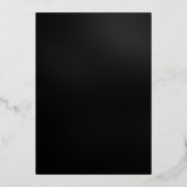 ラグジュアリー金ゴールドマンダラ結婚ムスリムズニカ 箔招待状 (裏面)