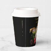 ラグジュアリー金ゴールド、シルバー企業の、ホリデー紙カップ 紙コップ (右)