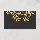 ラグジュアリー離れゴン結婚ドの護衛カード プレイスカード (裏面)