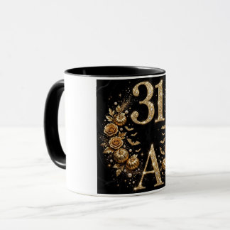 ラグジュアリー31歳の誕生日マグカップ 文字A ゴールド マグカップ