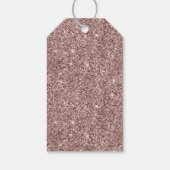 ラグジュアリー35th誕生日パーソナライズされたサンキュー ギフトタグ (裏面)