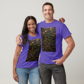 ラグジュアリー3Dアラビア文字アブストラクト Tシャツ (ユニセックス)