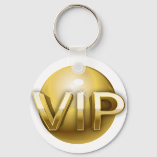 ラグジュアリー3DゴールドVIPエンブレム キーホルダー