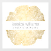 ラグジュアリー ウッド アート サロン、ブティック ウィンドウサイン (シート)