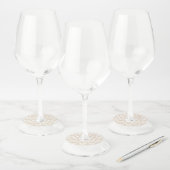 ラグジュアリー オーナメント 20 ワイングラスタグ (セット)