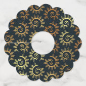 ラグジュアリー オーナメント 39 ワイングラスタグ (正面)