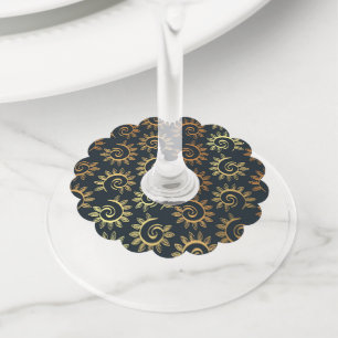 ラグジュアリー オーナメント 39 ワイングラスタグ