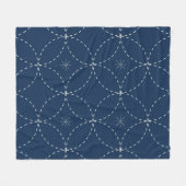 ラグジュアリー オーナメント 76 フリースブランケット (正面(横))