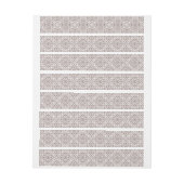 ラグジュアリー オーナメント 8 ラップアラウンドラベル (シート)