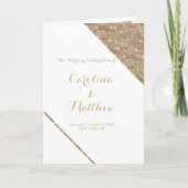 ラグジュアリー クラッシィ ホワイトゴールド グリッター グラム プログラム (正面)