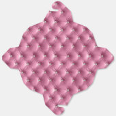 ラグジュアリー グラム ソフト ピンク フェイク ベルベット フェイバーボックス (見開き)