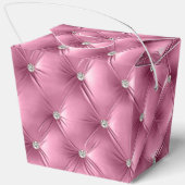 ラグジュアリー グラム ソフト ピンク 偽ベルベット フェイバーボックス (裏面)